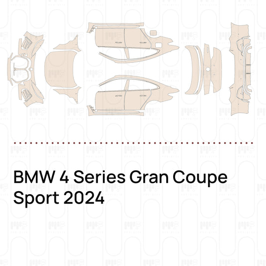 Pre-Cut PPF BMW 4 Series Gran Coupe Sport 2024
