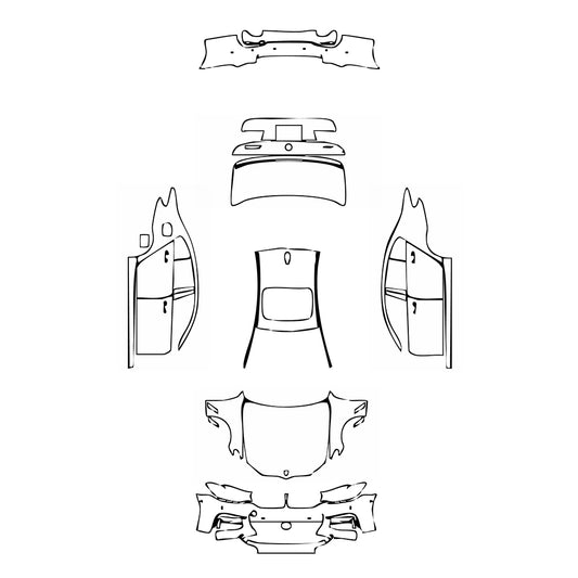 Pre-Cut PPF BMW 5 Series Sedan M550i 2020 - PPF-Kits