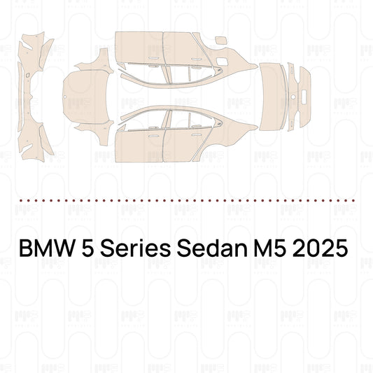 Pre-Cut PPF BMW 5 Series Sedan M5 2025