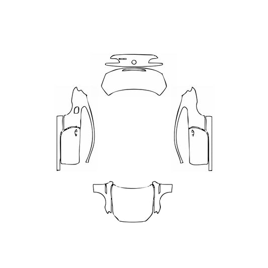 Pre-Cut PPF BMW 6 Series Coupe Base 2013 - PPF-Kits