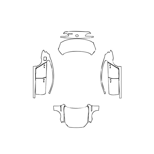 Pre-Cut PPF BMW 6 Series Gran Coupe Base 2014 - PPF-Kits