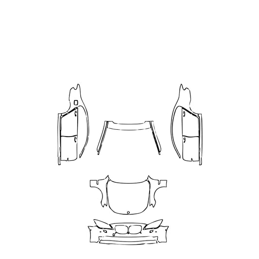 Pre-Cut PPF BMW 7 Series Luxury 2011 - PPF-Kits