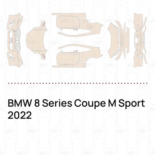 Pre-Cut PPF BMW 8 Series Coupe M Sport 2022