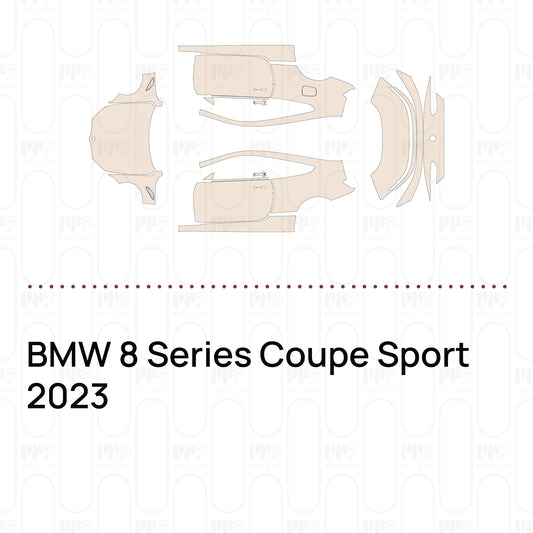 Pre-Cut PPF BMW 8 Series Coupe Sport 2023