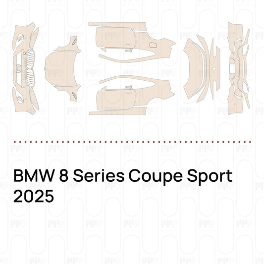Pre-Cut PPF BMW 8 Series Coupe Sport 2025
