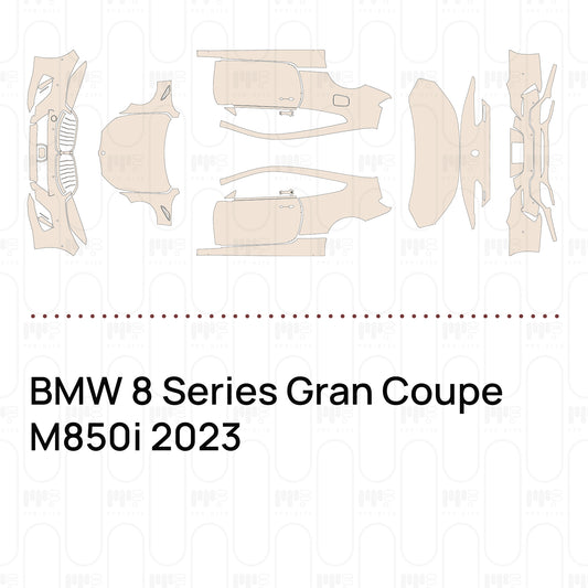 Pre-Cut PPF BMW 8 Series Gran Coupe M850i 2023