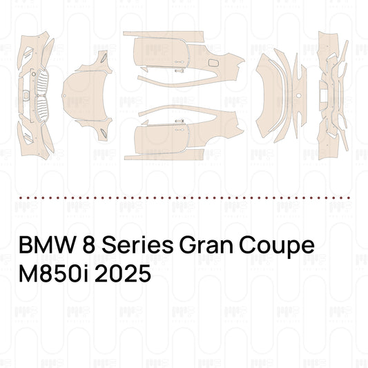 Pre-Cut PPF BMW 8 Series Gran Coupe M850i 2025