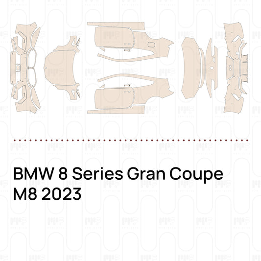 Pre-Cut PPF BMW 8 Series Gran Coupe M8 2023