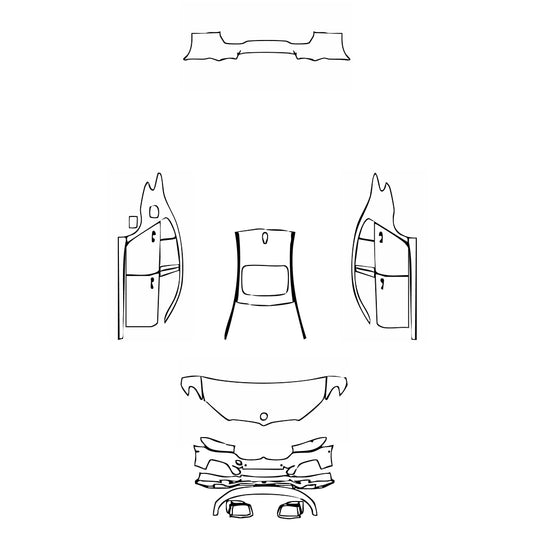 Pre-Cut PPF BMW Alpina B5 Saloon 2023 - PPF-Kits