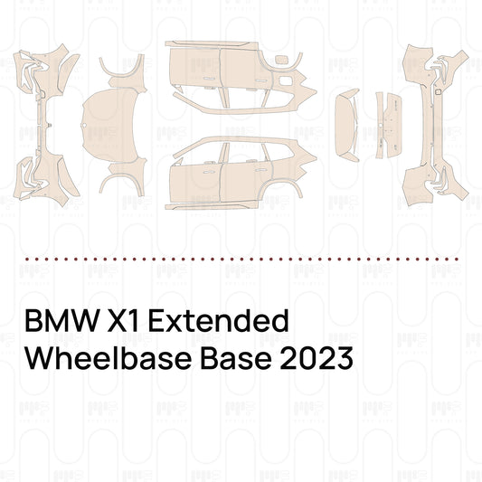 Pre-Cut PPF BMW X1 Extended Wheelbase Base 2023