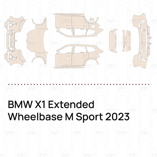Pre-Cut PPF BMW X1 Extended Wheelbase M Sport 2023