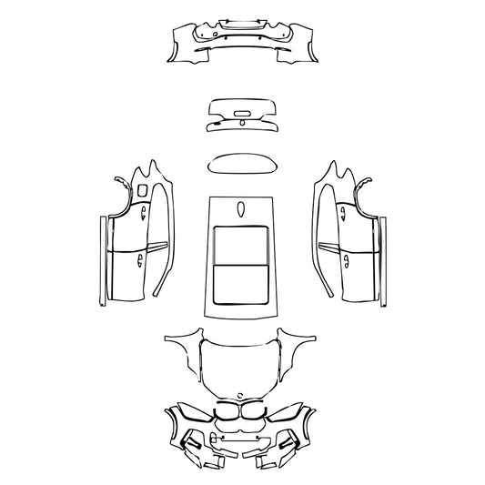 Pre-Cut PPF BMW X1 Standard Wheelbase M Sport 2022 - PPF-Kits
