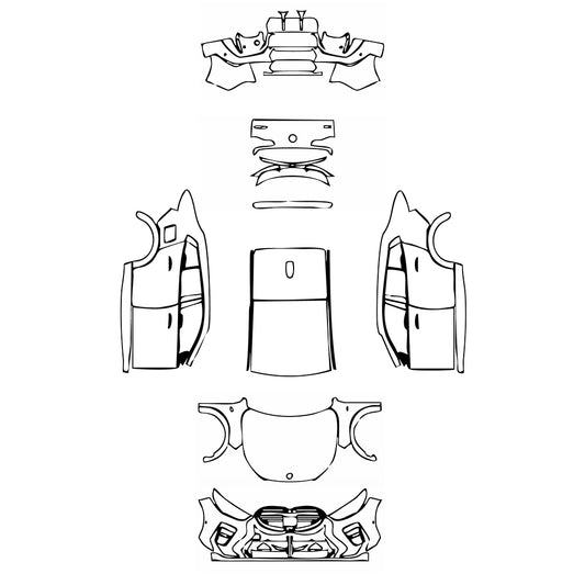 Pre-Cut PPF BMW X2 M35i 2024 - PPF-Kits