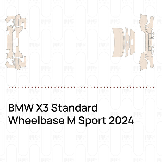 Pre-Cut PPF BMW X3 Standard Wheelbase M Sport 2024