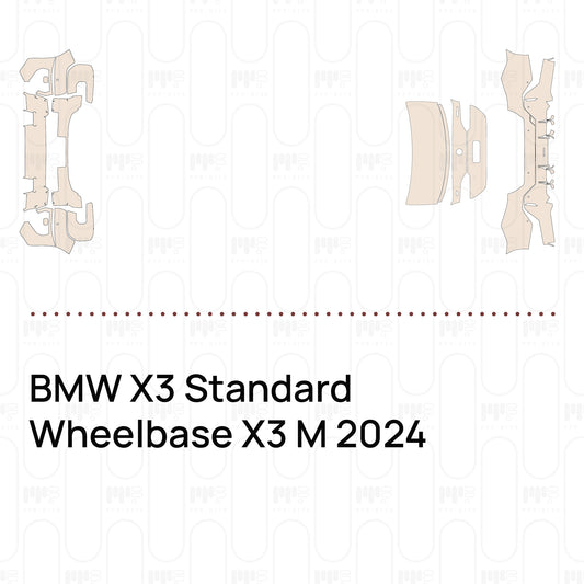 Pre-Cut PPF BMW X3 Standard Wheelbase X3 M 2024