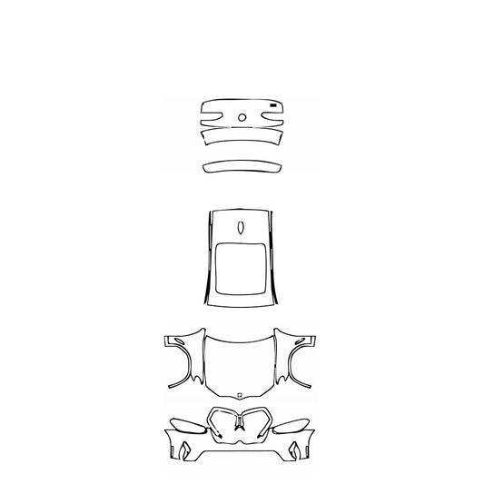 Pre-Cut PPF BMW X4 xLine 2023 - PPF-Kits
