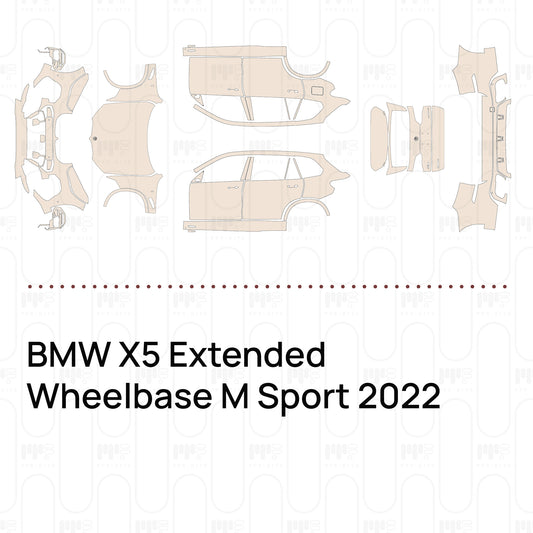Pre-Cut PPF BMW X5 Extended Wheelbase M Sport 2022