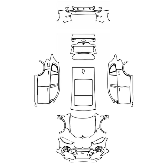 Pre-Cut PPF BMW X5 Standard Wheelbase M Sport 2021 - PPF-Kits