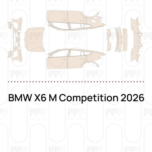Pre-Cut PPF BMW X6 M Competition 2026