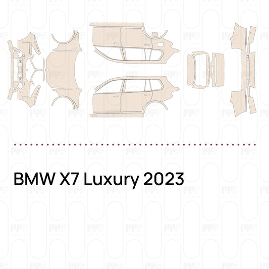 Pre-Cut PPF BMW X7 Luxury 2023