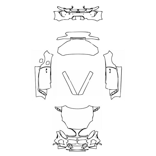 Pre-Cut PPF BMW Z4 M40i 2019 - PPF-Kits
