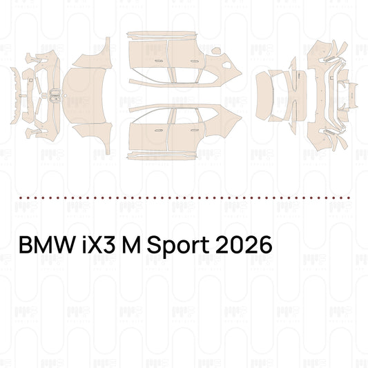 Pre-Cut PPF BMW iX3 M Sport 2026