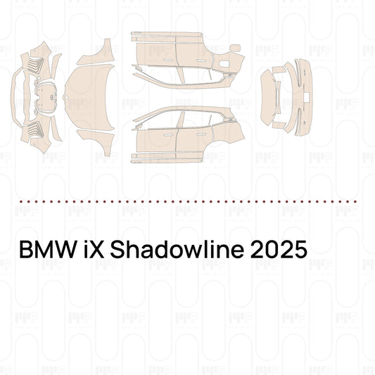 Pre-Cut PPF BMW iX Shadowline 2025