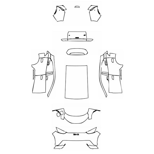 Pre-Cut PPF BYD Dolphin Surf 2025 - PPF-Kits