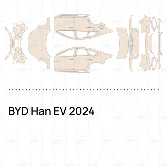 Pre-Cut PPF BYD Han EV 2024