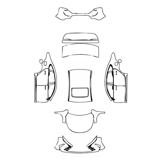 Pre-Cut PPF BYD King (BR) 2025 - PPF-Kits