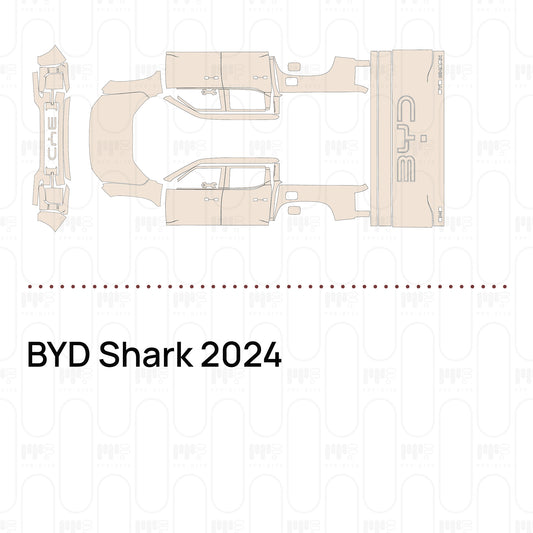 Pre-Cut PPF BYD Shark 2024