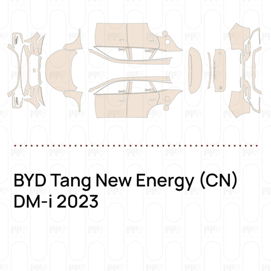 Pre-Cut PPF BYD Tang New Energy (CN) DM-i 2023