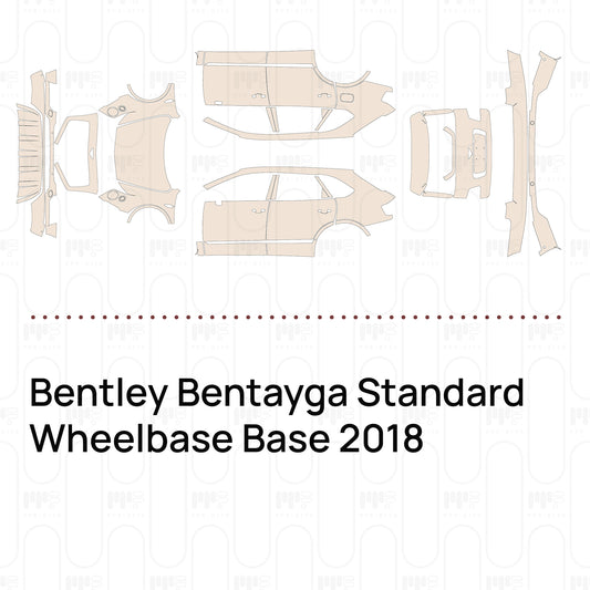 Pre-Cut PPF Bentley Bentayga Standard Wheelbase Base 2018