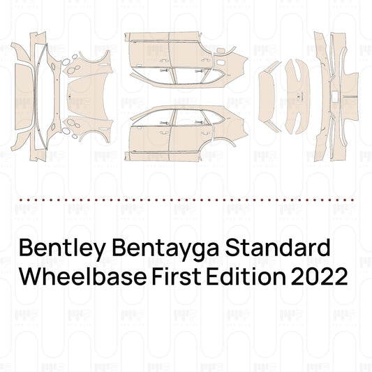 Pre-Cut PPF Bentley Bentayga Standard Wheelbase First Edition 2022