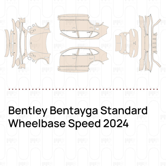 Pre-Cut PPF Bentley Bentayga Standard Wheelbase Speed 2024