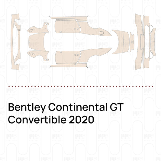 Pre-Cut PPF Bentley Continental GT Convertible 2020