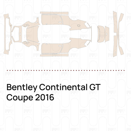 Pre-Cut PPF Bentley Continental GT Coupe 2016