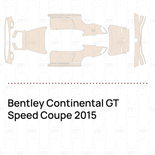 Pre-Cut PPF Bentley Continental GT Speed Coupe 2015