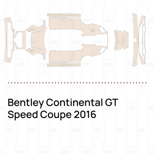 Pre-Cut PPF Bentley Continental GT Speed Coupe 2016