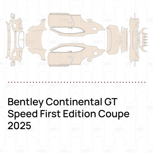 Pre-Cut PPF Bentley Continental GT Speed First Edition Coupe 2025