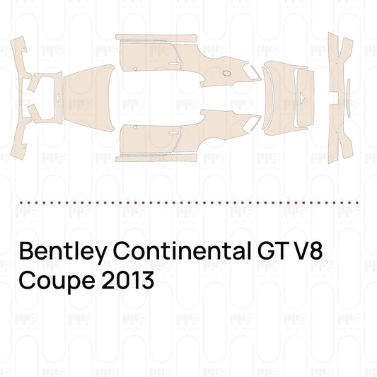 Pre-Cut PPF Bentley Continental GT V8 Coupe 2013