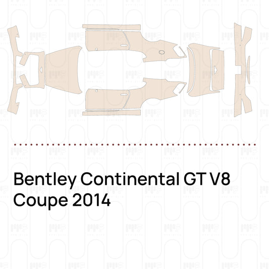 Pre-Cut PPF Bentley Continental GT V8 Coupe 2014