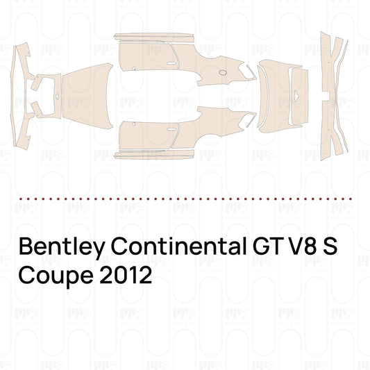 Pre-Cut PPF Bentley Continental GT V8 S Coupe 2012