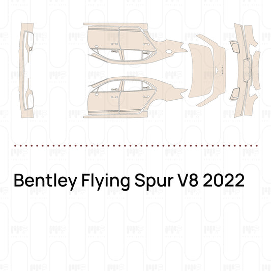 Pre-Cut PPF Bentley Flying Spur V8 2022