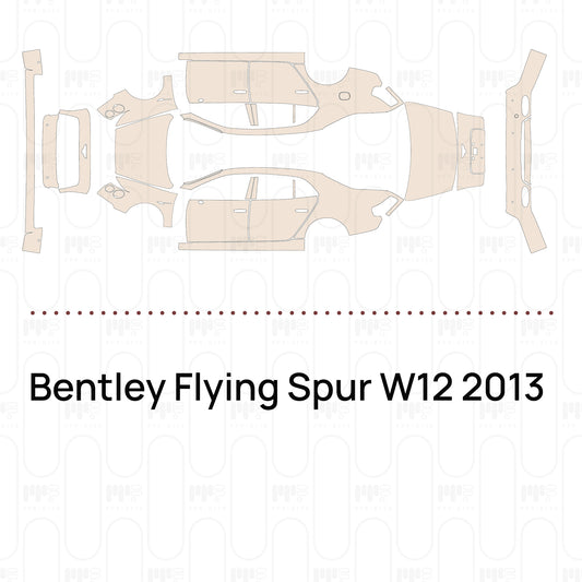 Pre-Cut PPF Bentley Flying Spur W12 2013