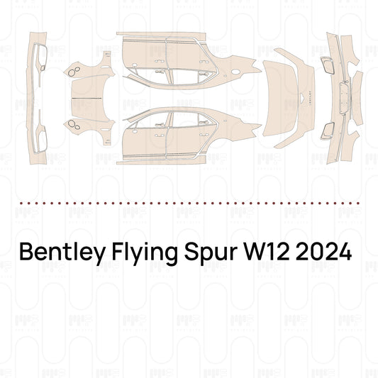 Pre-Cut PPF Bentley Flying Spur W12 2024