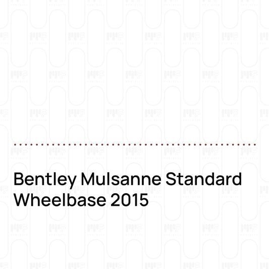 Pre-Cut PPF Bentley Mulsanne Standard Wheelbase 2015