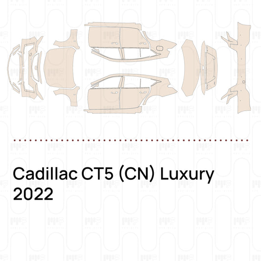 Pre-Cut PPF Cadillac CT5 (CN) Luxury 2022