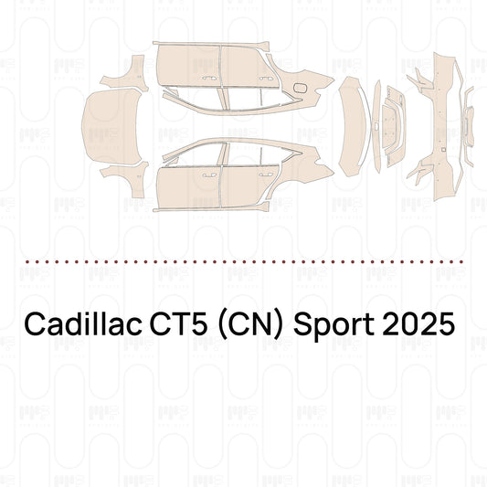 Pre-Cut PPF Cadillac CT5 (CN) Sport 2025