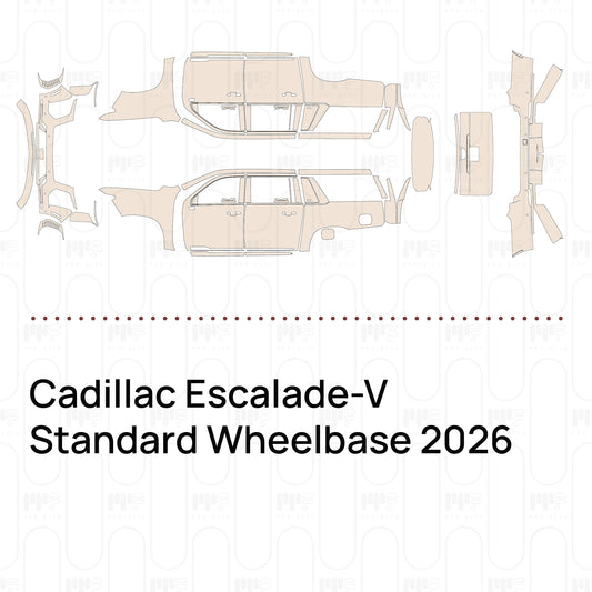 Pre-Cut PPF Cadillac Escalade-V Standard Wheelbase 2026